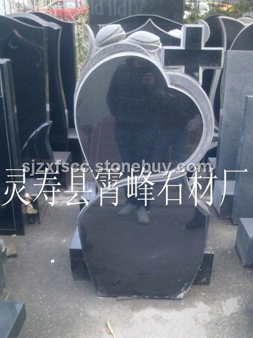 山西黑花崗巖墓碑