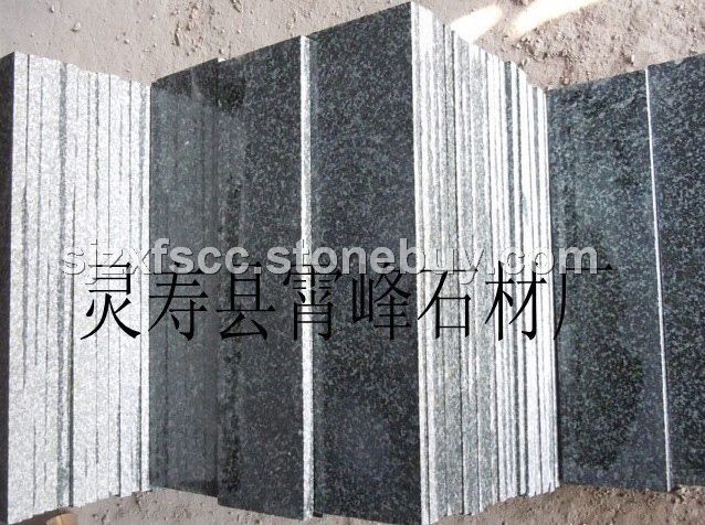 森林绿花岗岩异形加工