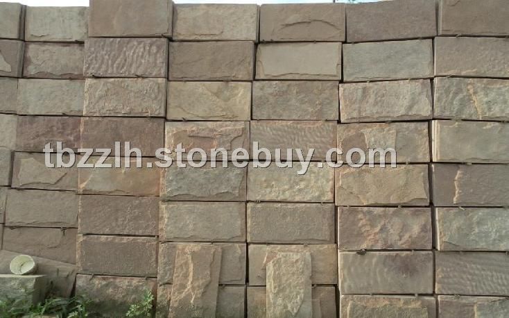 河北奇峰-粉砂岩蘑菇石文化石20*40