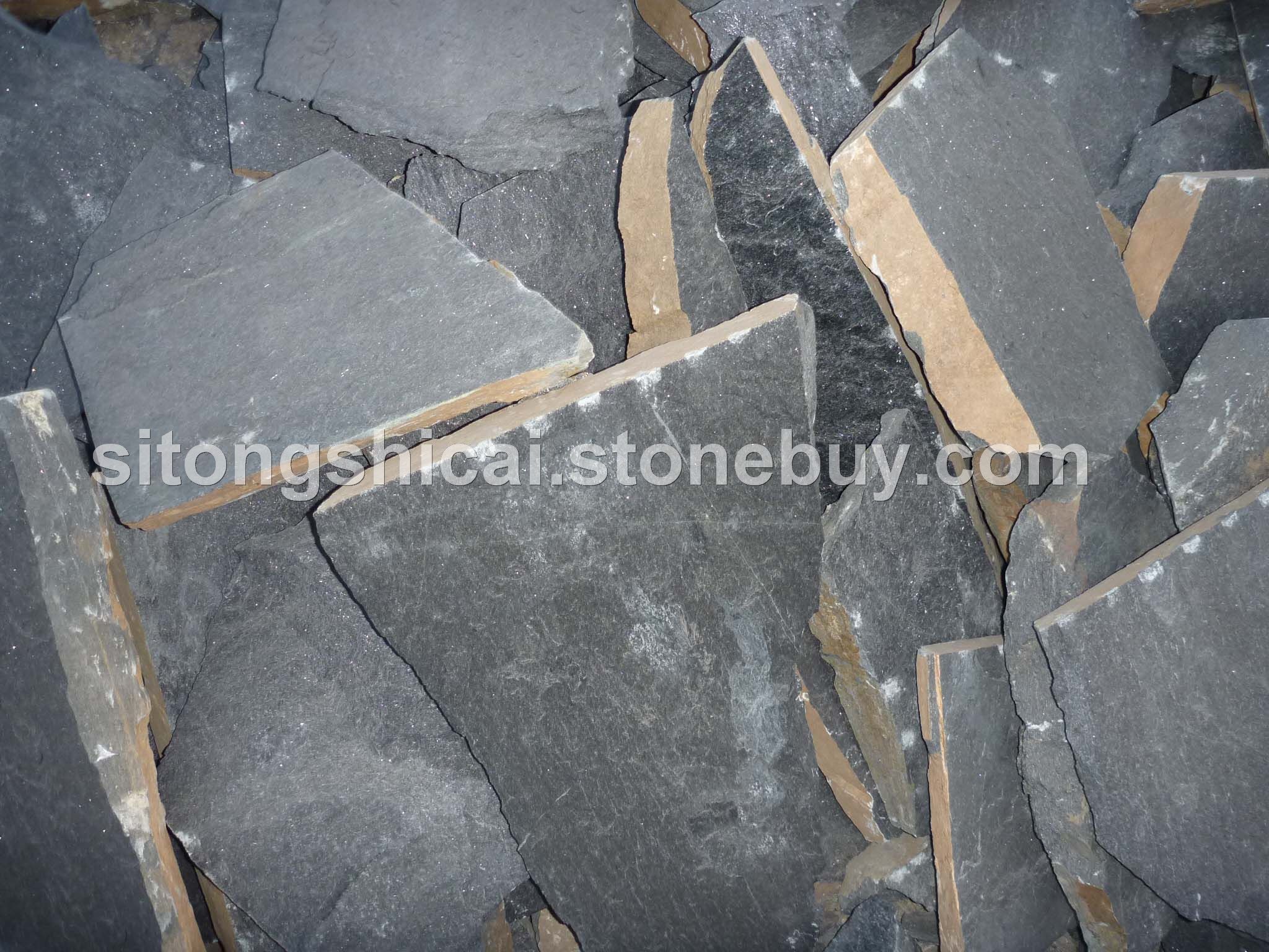黑石英板岩 铺路石