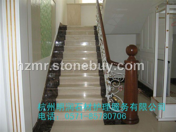 楼梯翻新晶面效果图