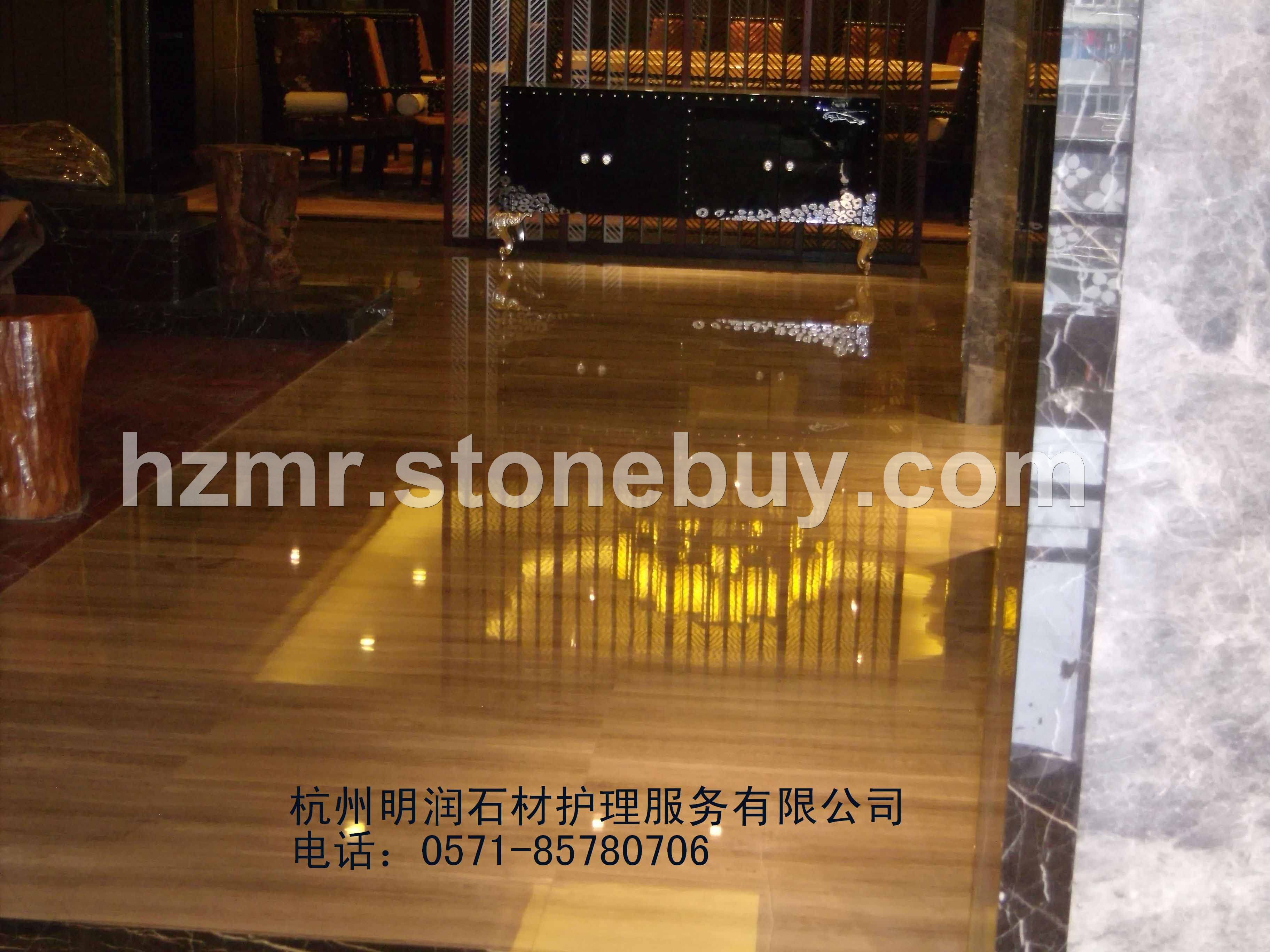 木纹石晶面后效果图