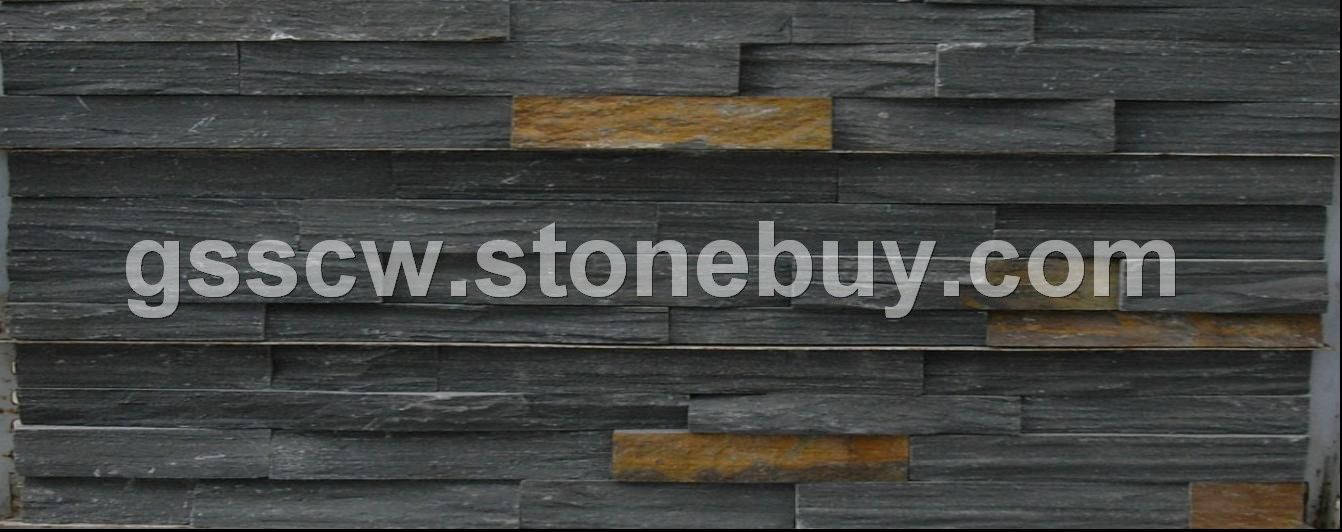 黑板文化石 断茬