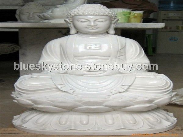 汉白玉佛