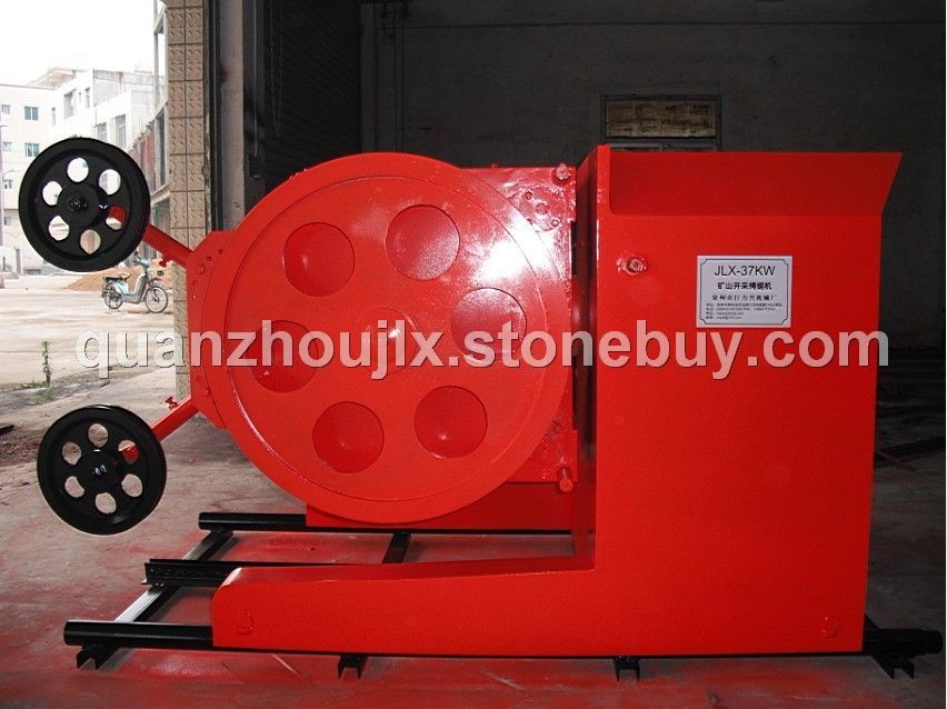 大理石用高端型金刚石串珠绳锯机