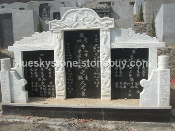 汉白玉墓碑