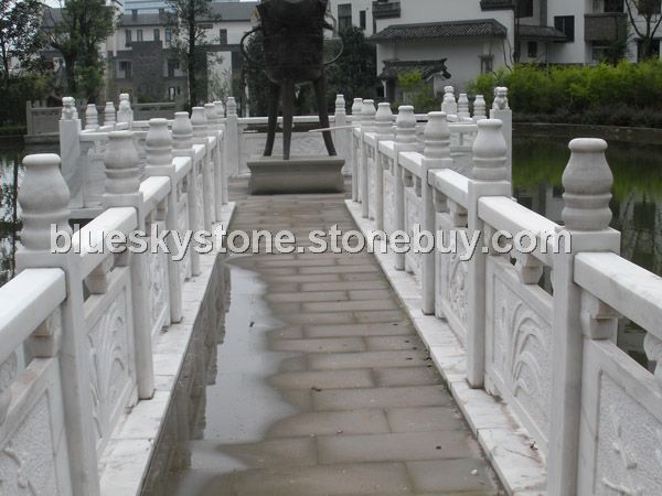 中式汉白玉栏杆