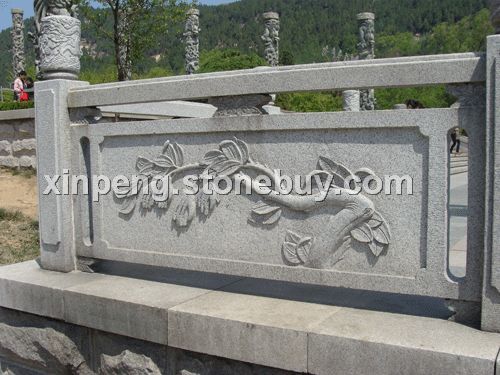 桥栏杆，桥栏，异性石材雕刻