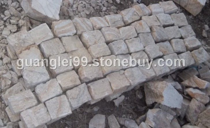 黄木纹全自然小块石