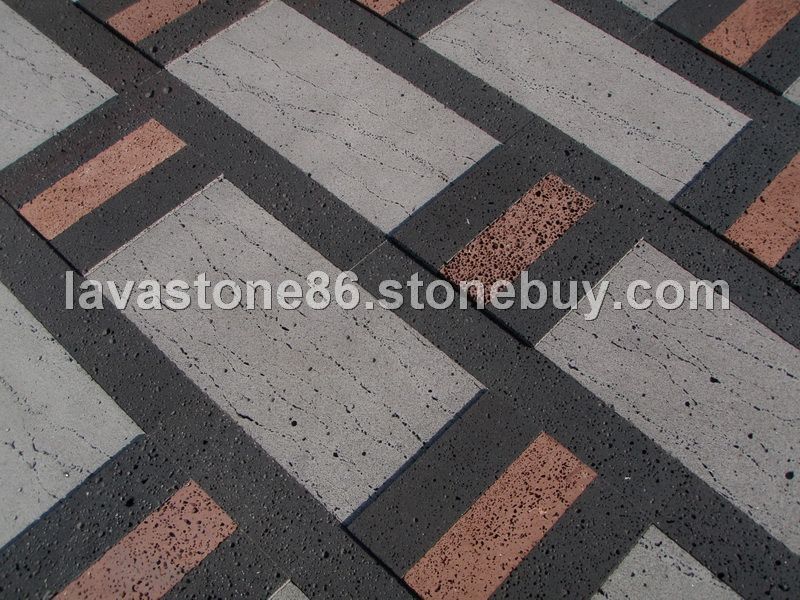 红色玄武岩、黑色火山岩、灰色火山石