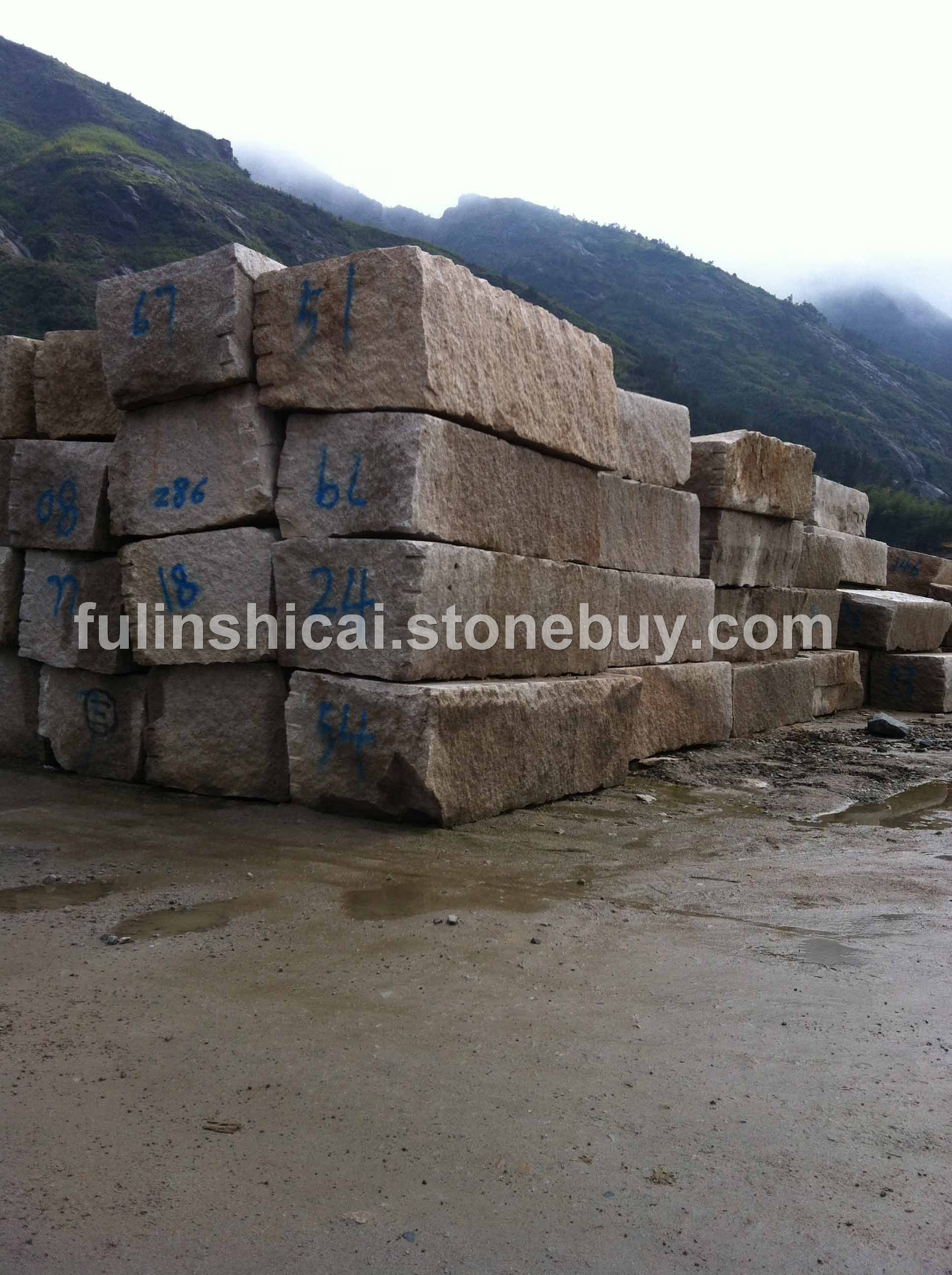 沙漠棕荒料