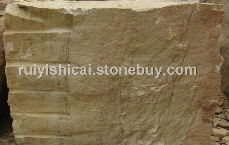 细铁线山水纹荒料