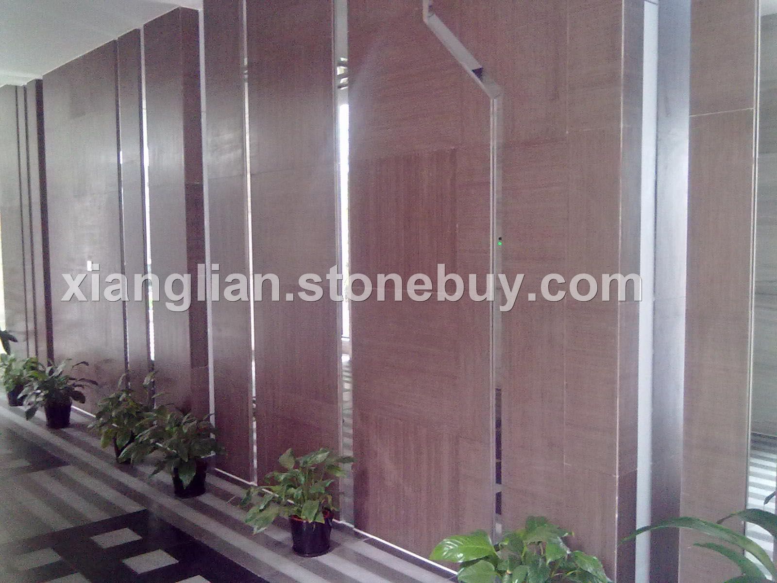 紫檀木纹背景墙