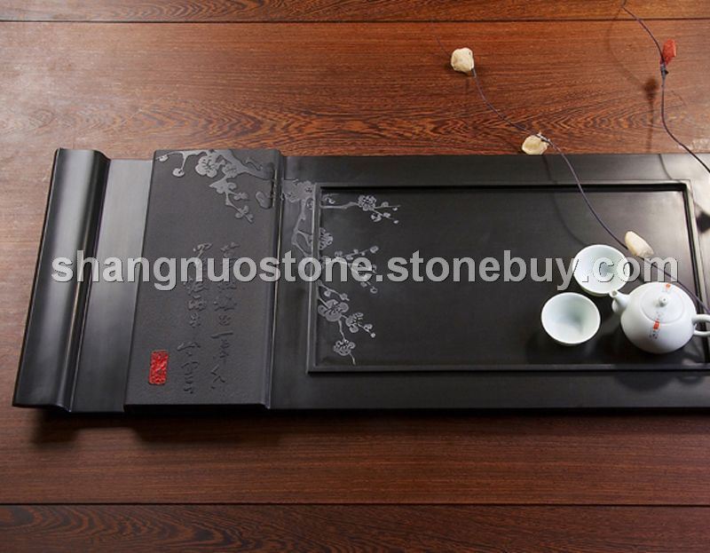 石雕茶盘