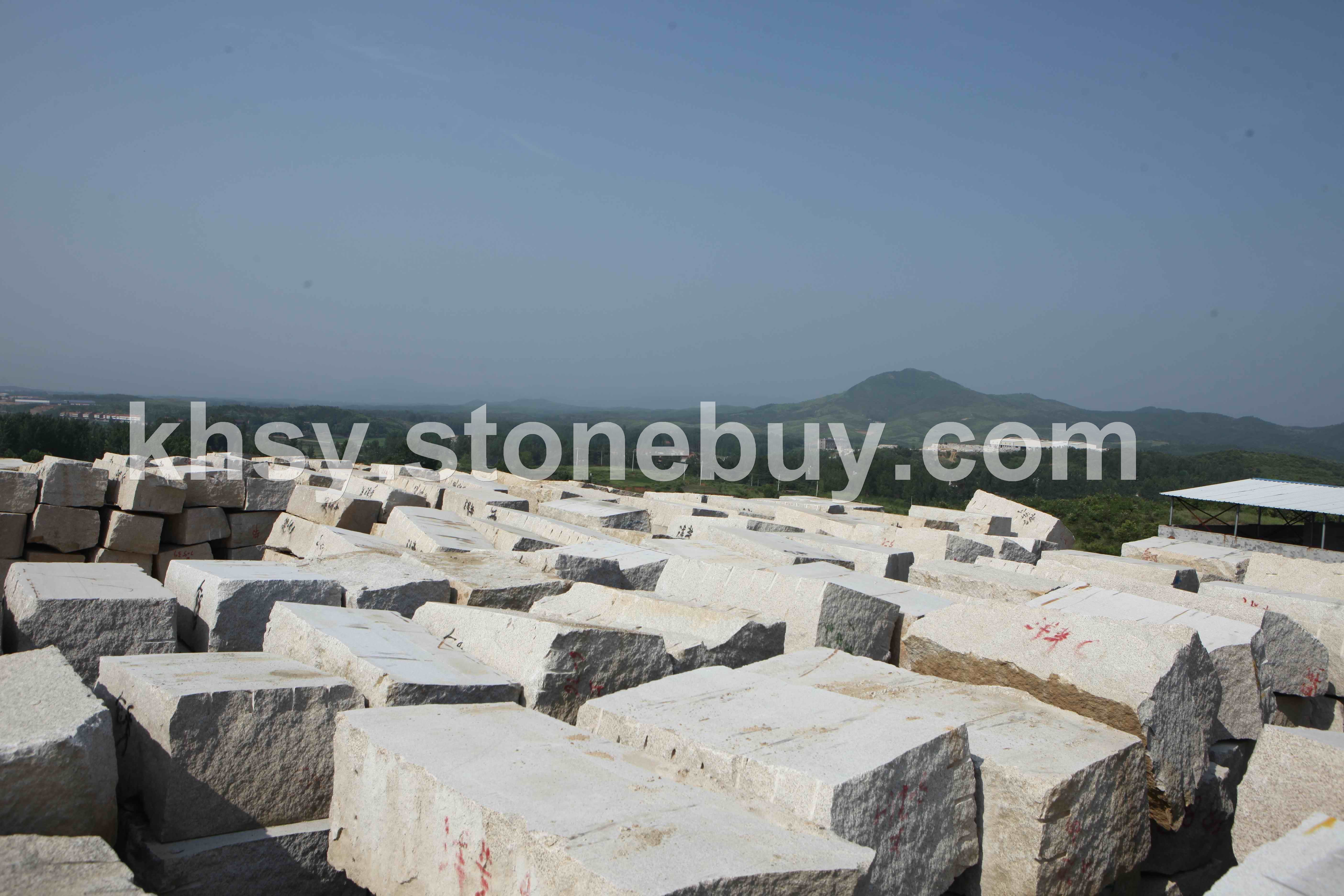 黃金麻白麻荒料石