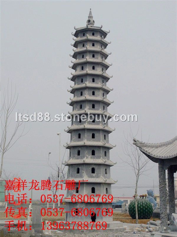 石雕石塔，嘉祥石雕厂，中国石雕专业第一制作厂家