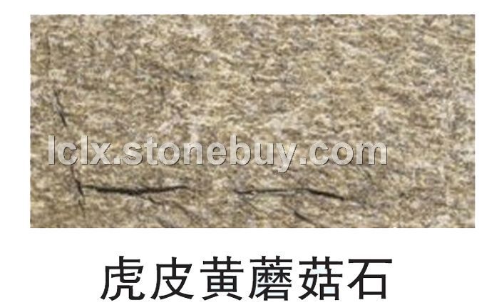 虎皮黄蘑菇石