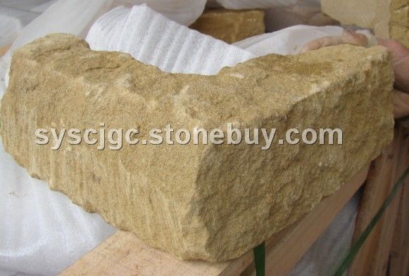 黄砂岩转角石