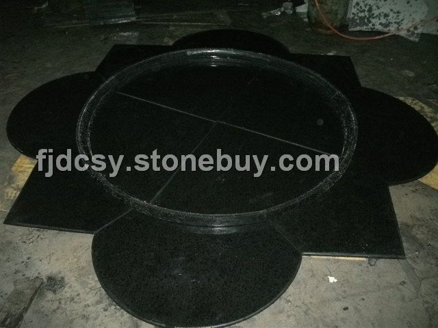 g684福鼎黑 光面花瓣拼装