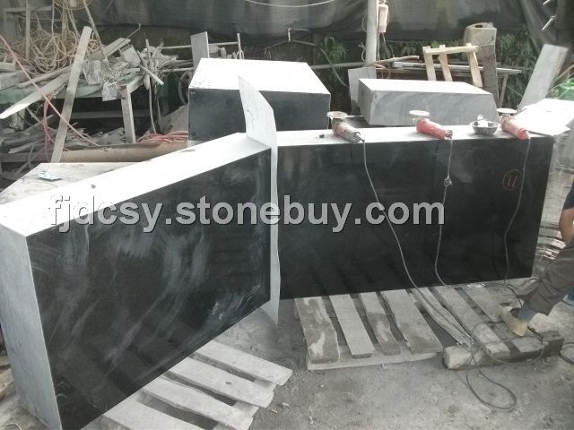 g684福鼎黑 光面墙体拼装
