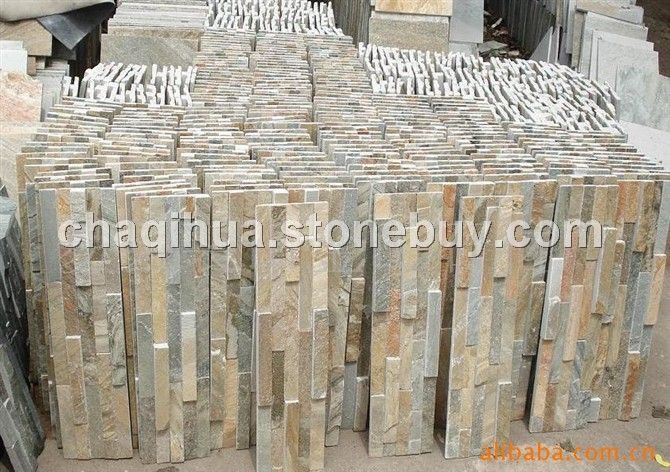 大量批发各种板岩石材，文化石，蘑菇石，地板石，墙面石