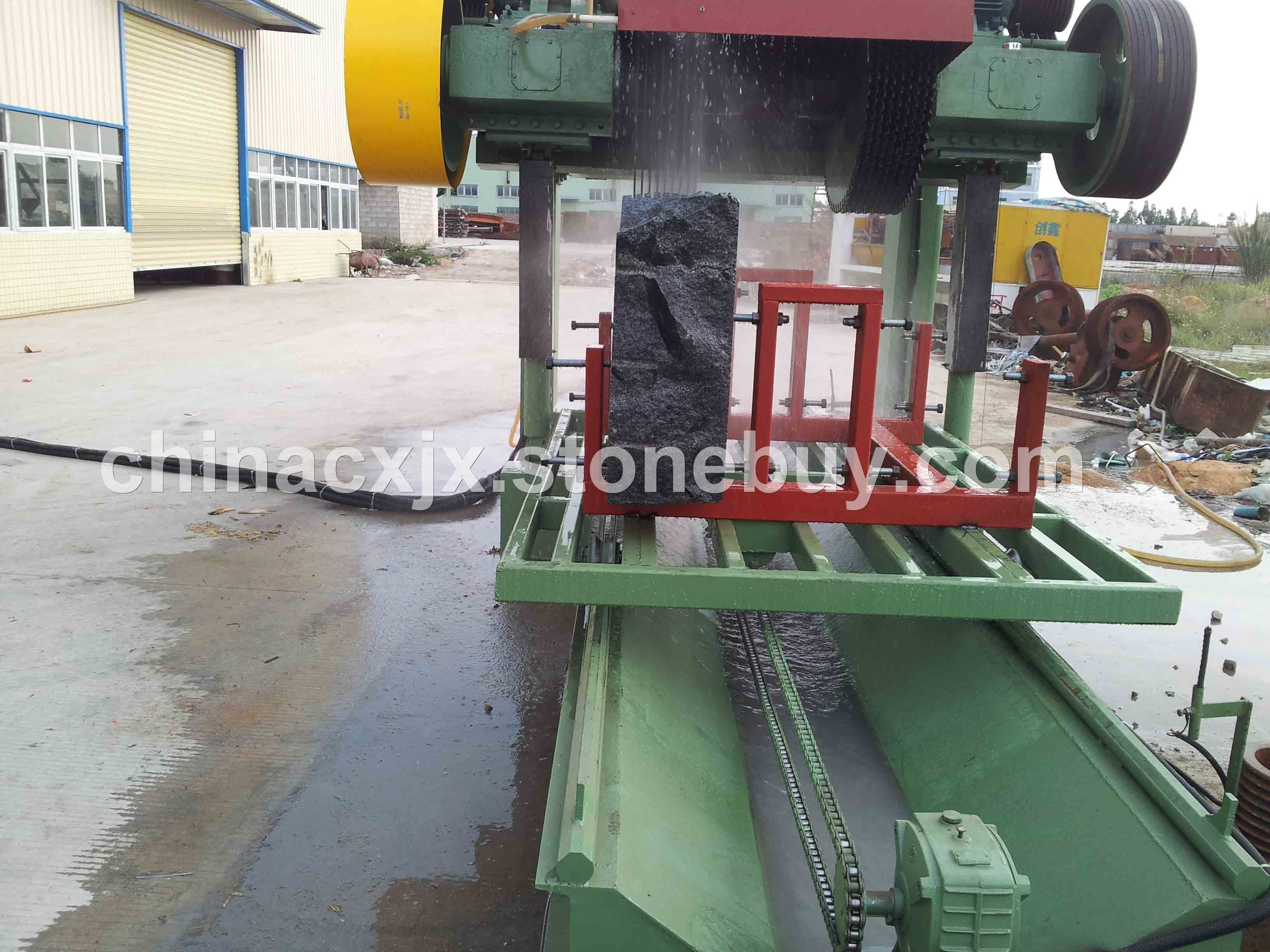 路沿石分片機(jī)雙軸