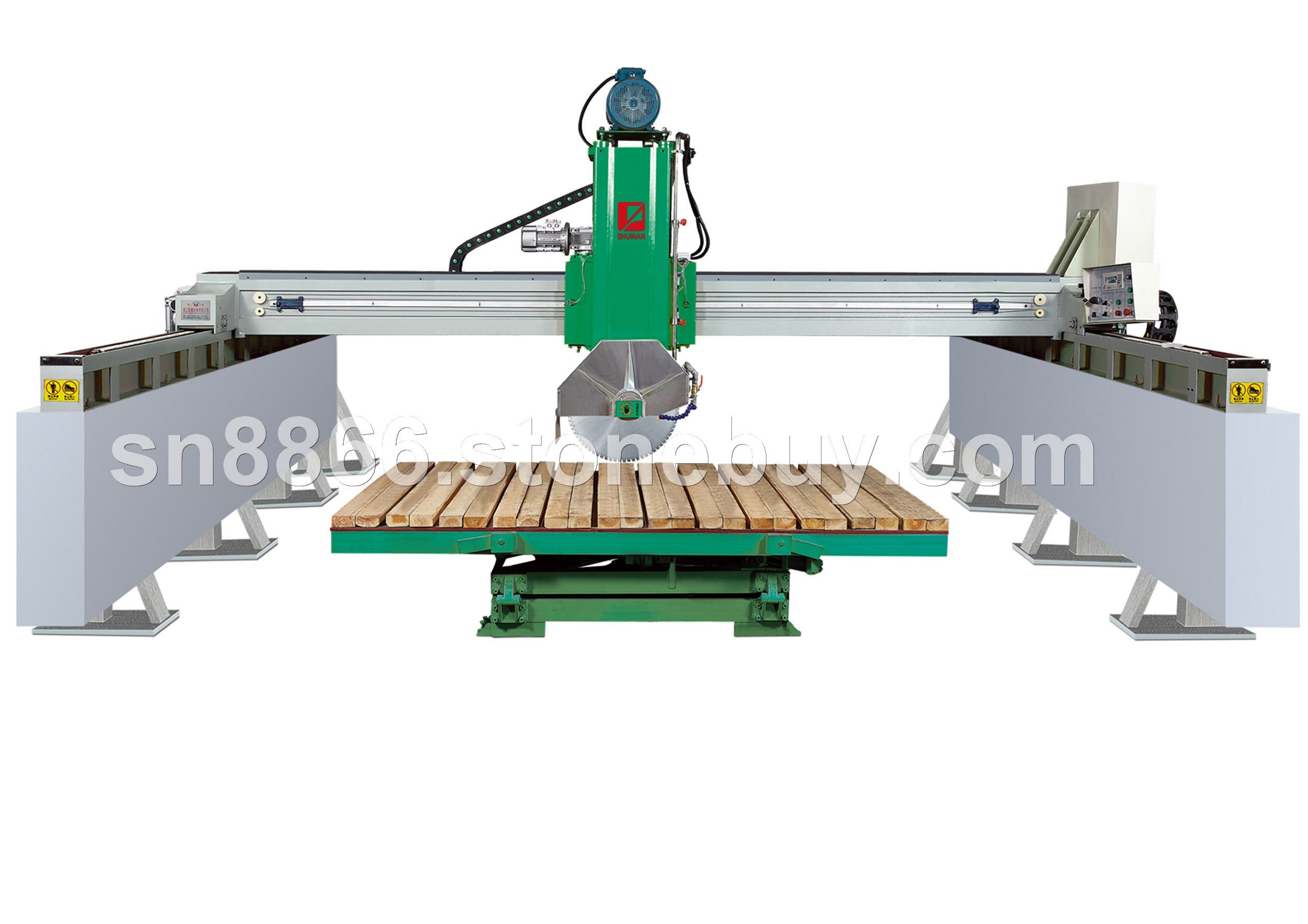 红外线自动桥切机、石材机械