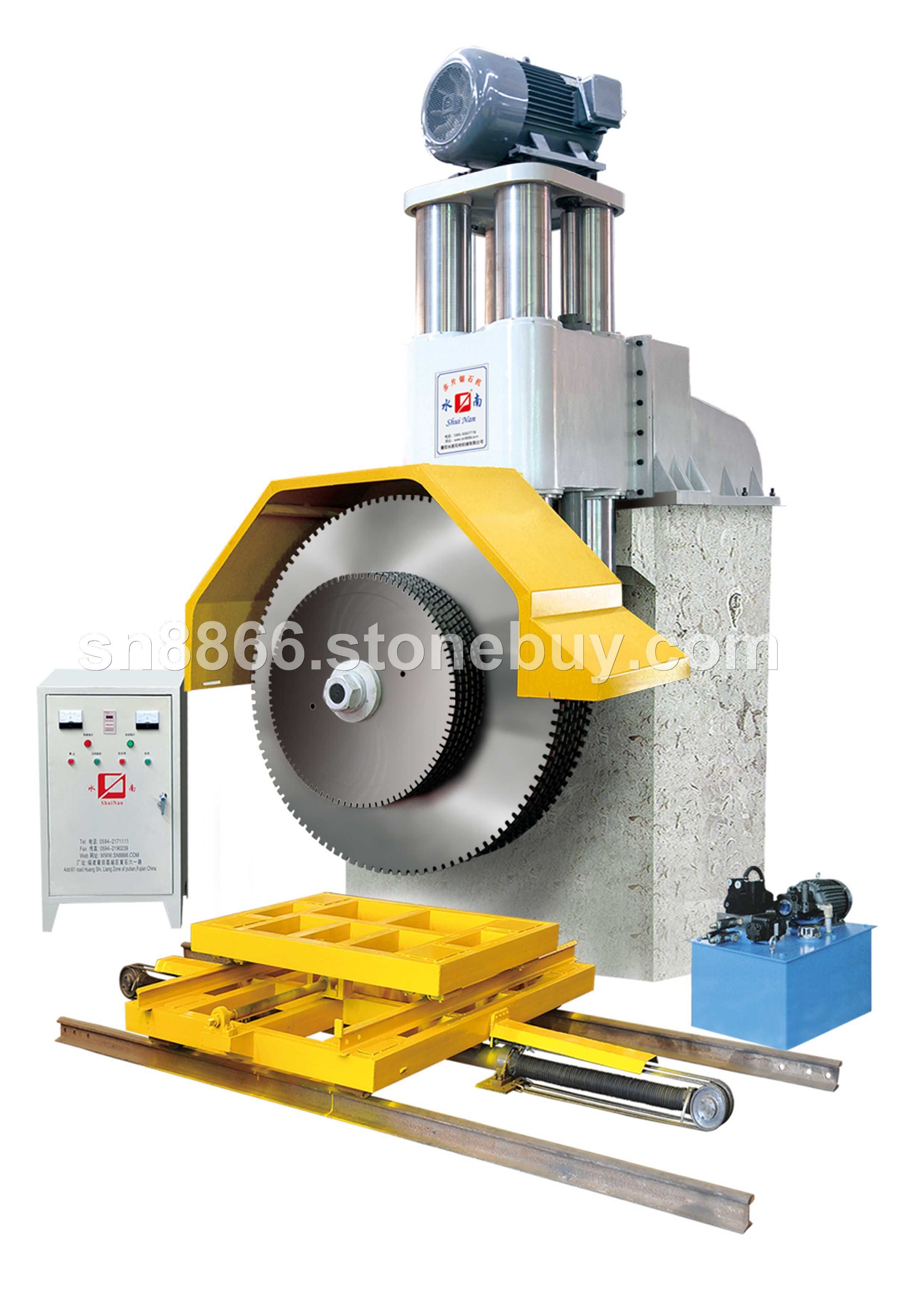 四柱液压切石机、石材机械
