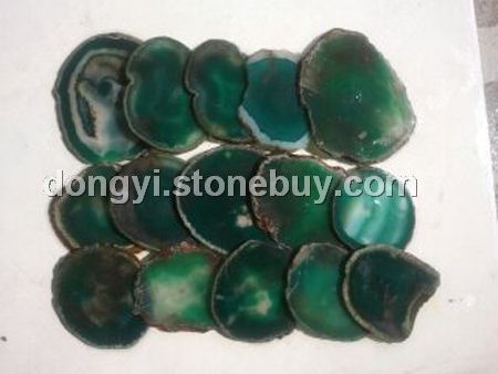 绿色玛瑙透光石