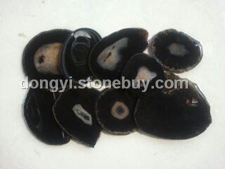 黑色玛瑙透光石