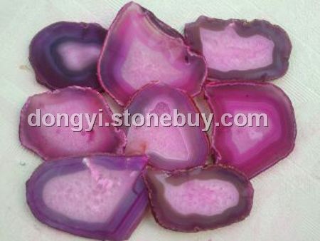 粉红玛瑙透光石