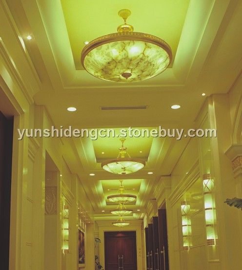云石灯非标灯具酒店会所别墅工程灯饰