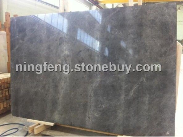 磨光大板灰蜘蛛磨边进口石材