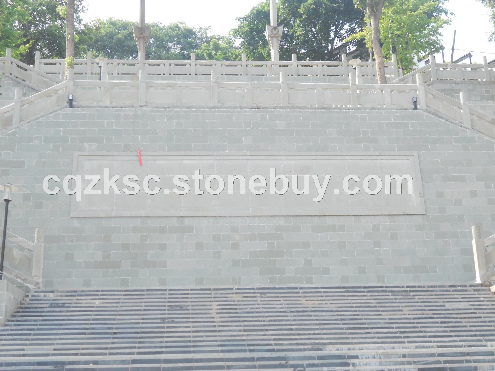 青石装饰的名人故居