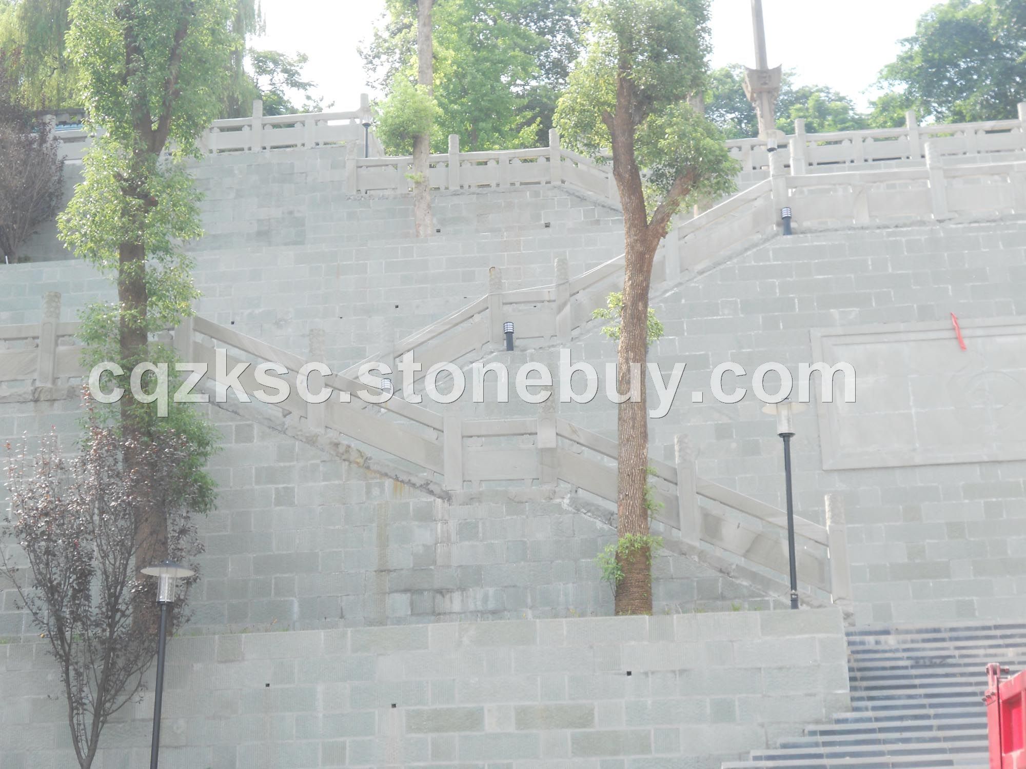 青石装饰的名人故居