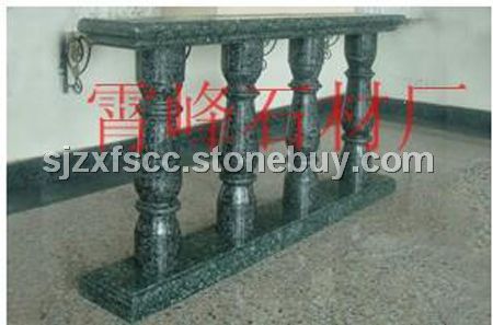 森林绿异形石材