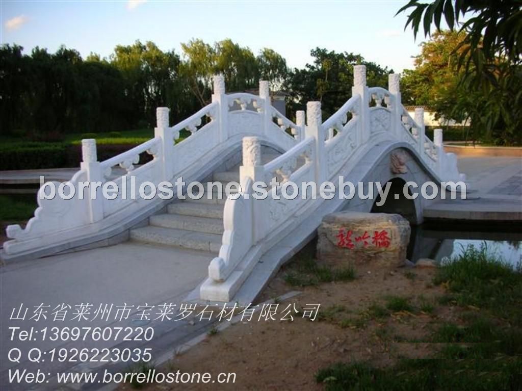 汉白玉大理石桥