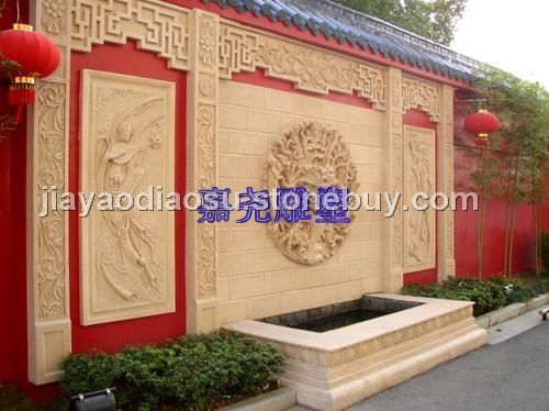 仿砂岩雕塑(图)