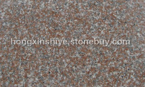 永定红中花深红色