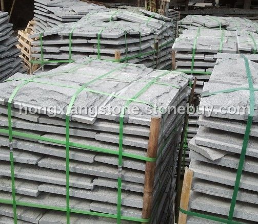 芝麻黑蘑菇石-G654蘑菇石-654石材蘑菇石-福建鸿祥石材