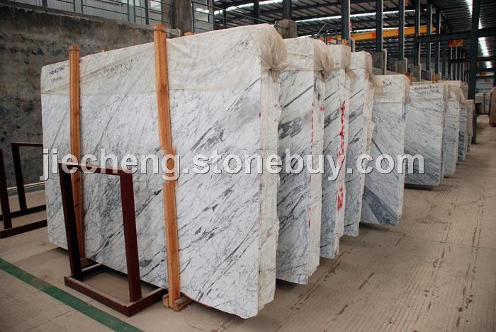 细纹雪花白大理石