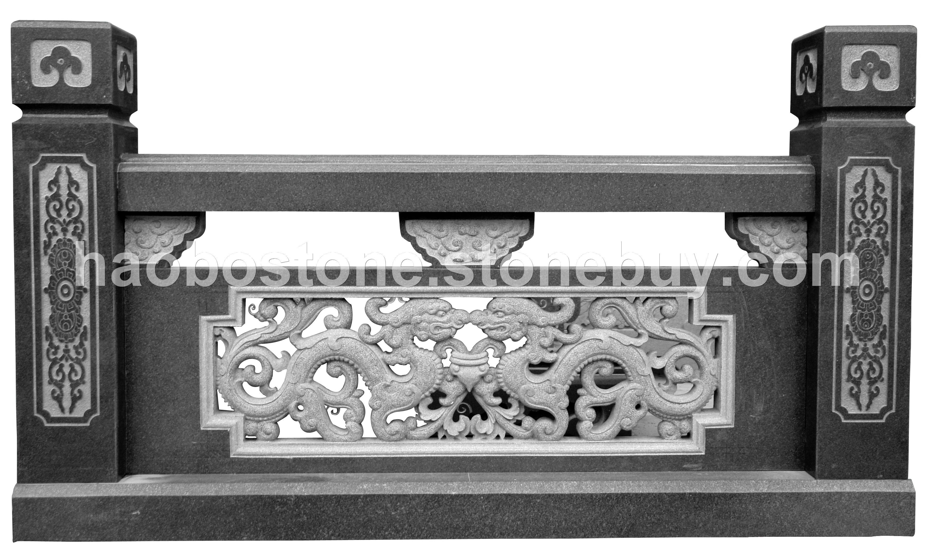 仿古欄桿雕刻