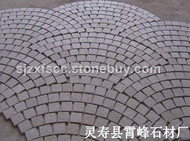 中国黑小方石、中国黑地铺石、中国黑花岗岩石材
