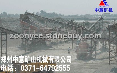 中意圆锥破碎在日产500吨鹅卵石破碎制砂生产线彰显风采
