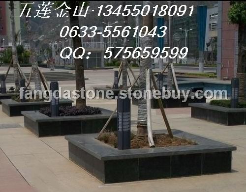 黑色石材 济南青树边石