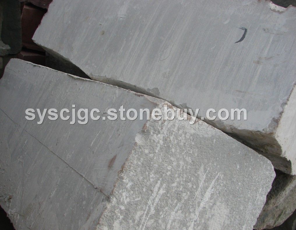 灰白砂岩荒料