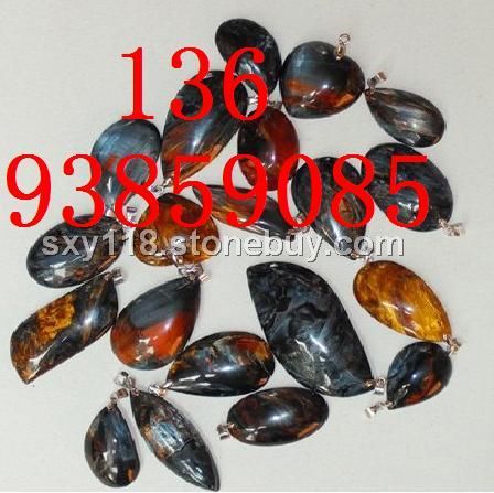 各种天然虎睛宝石吊坠