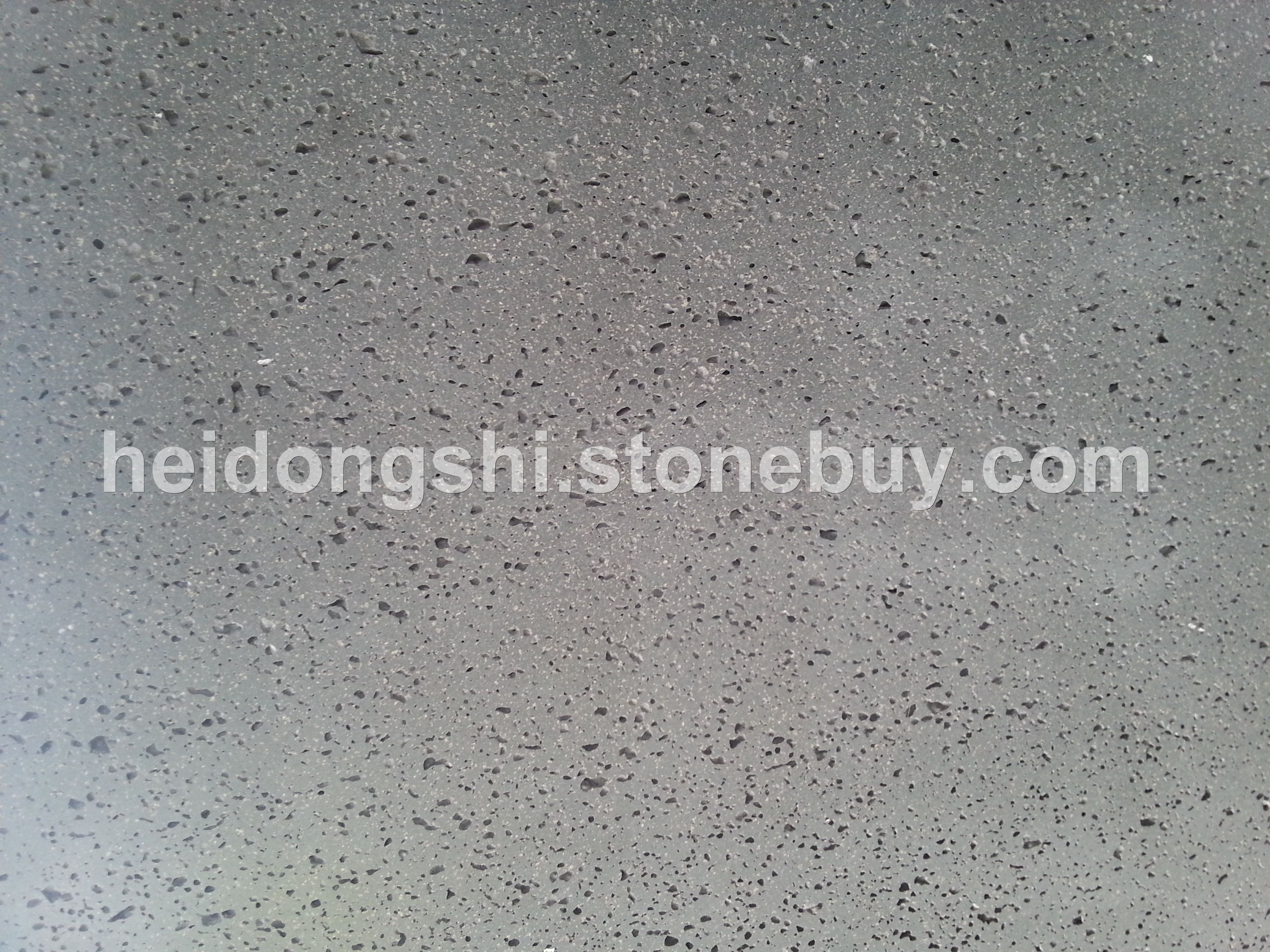 黑洞石哑光面 火山岩