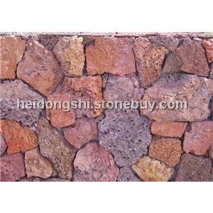 红火山石 自然面案例