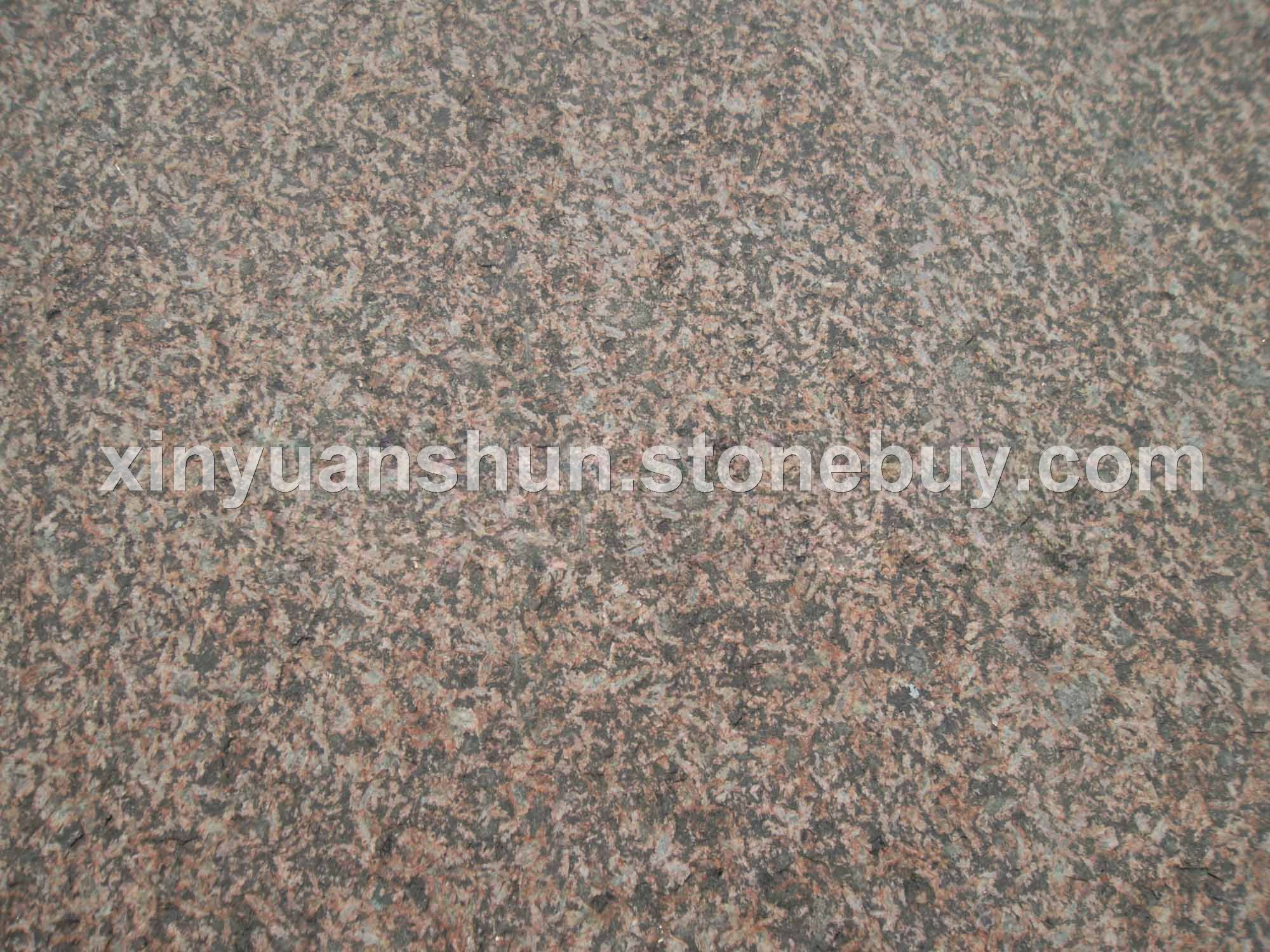 贵妃红花岗岩石材毛板